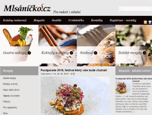 Tablet Screenshot of mlsanicko.cz
